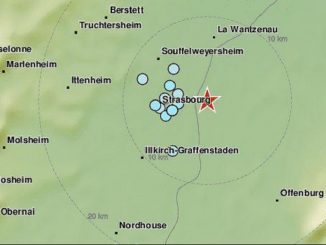 Tremblement à Strasbourg