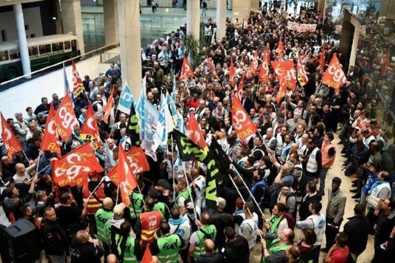 grève des retraites en france