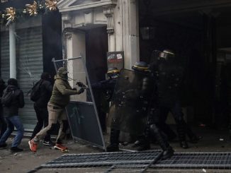 Grève générale affrontements à Paris