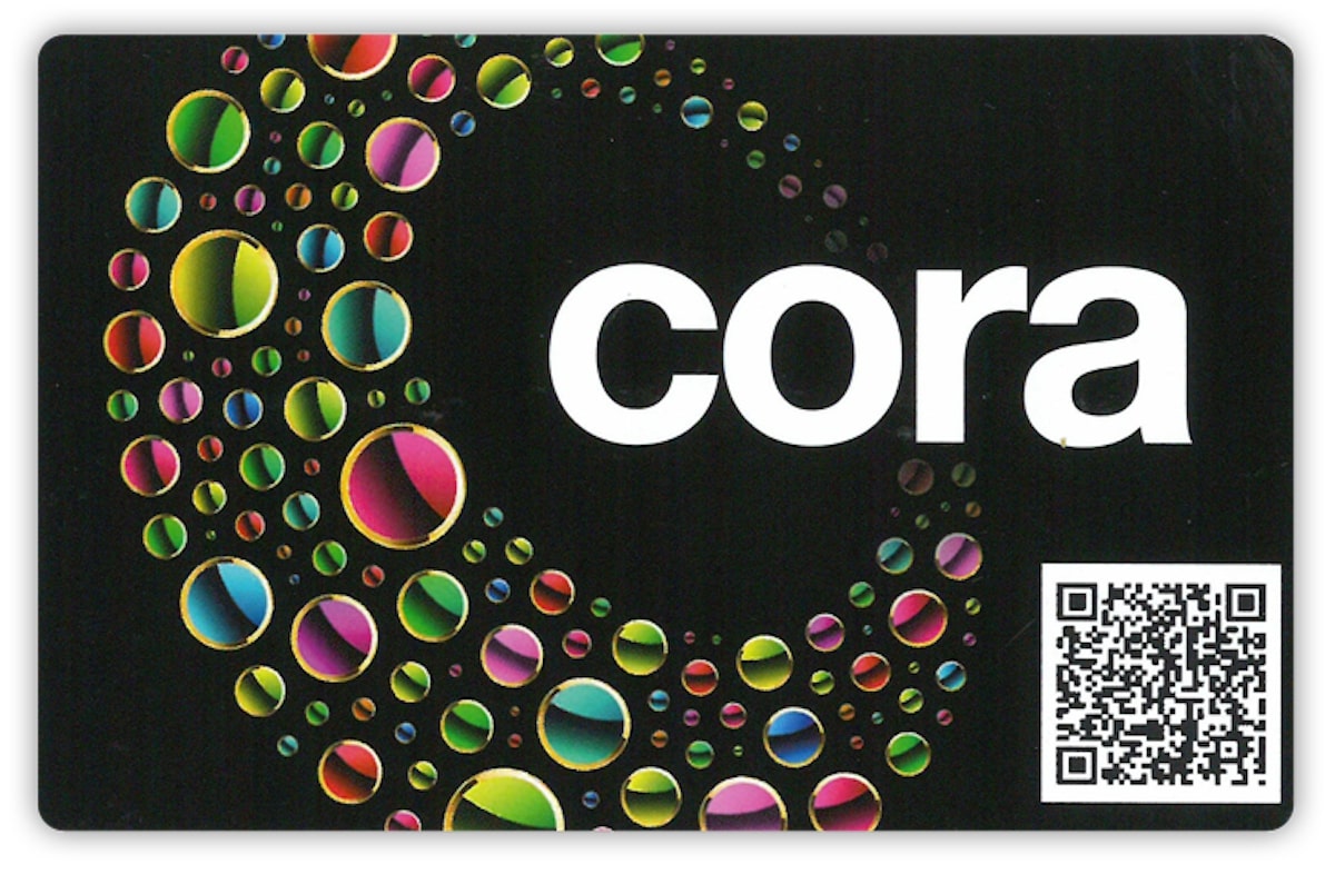 carte fidalité Cora