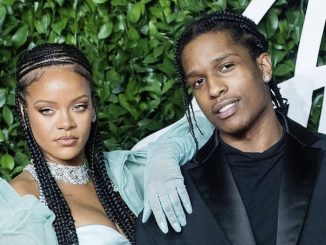 Rihanna couple A$AP Rocky.