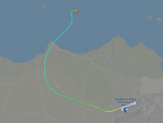 Indonésie Boeing 737 plonge