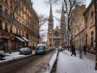paris neige vague de froid