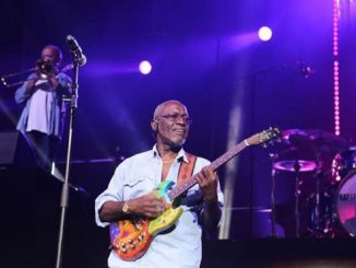 Jacob Desvarieux, l'artiste guadeloupéen lors d'un concert