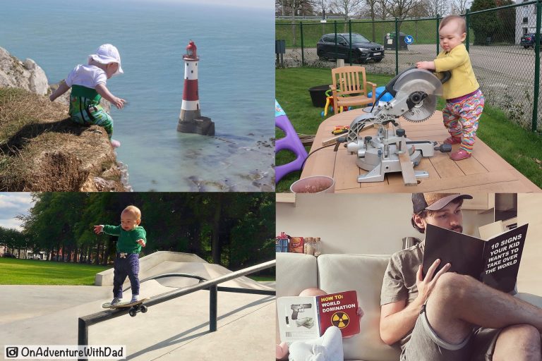 Un papa met en scène ses enfants grâce à Photoshop