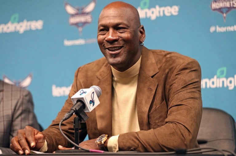 Michael Jordan en conférence