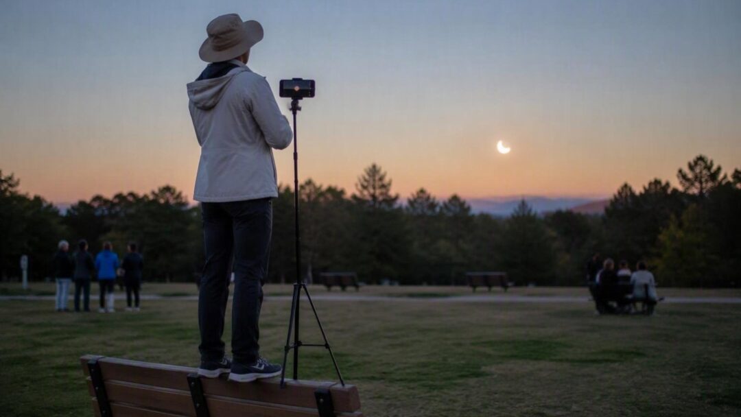 Tutoriel pour capturer une éclipse en toute sécurité avec un smartphone