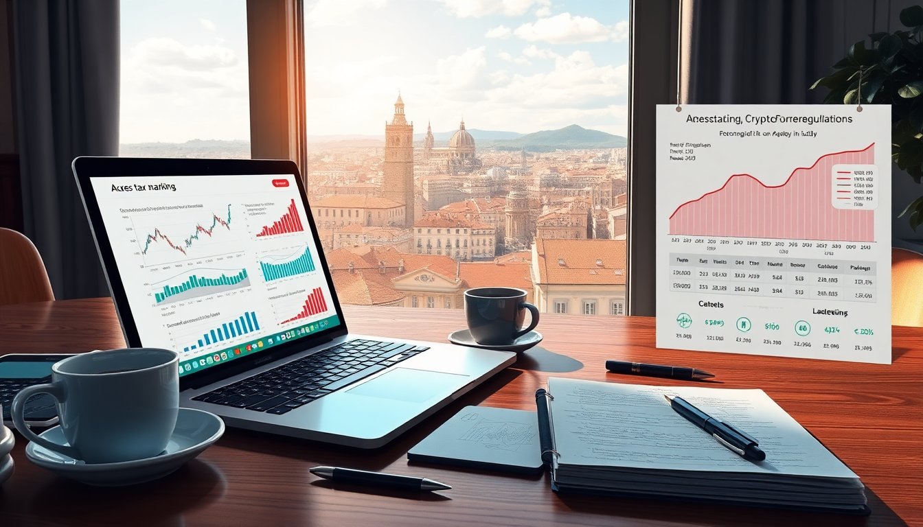 Bitcoin en crypto belastingen in Italië: wat is er aan de hand?