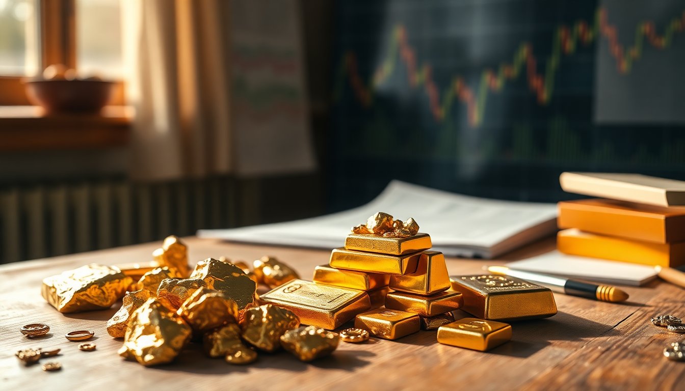 De rol van goud als veilige haven in de aandelenmarkt