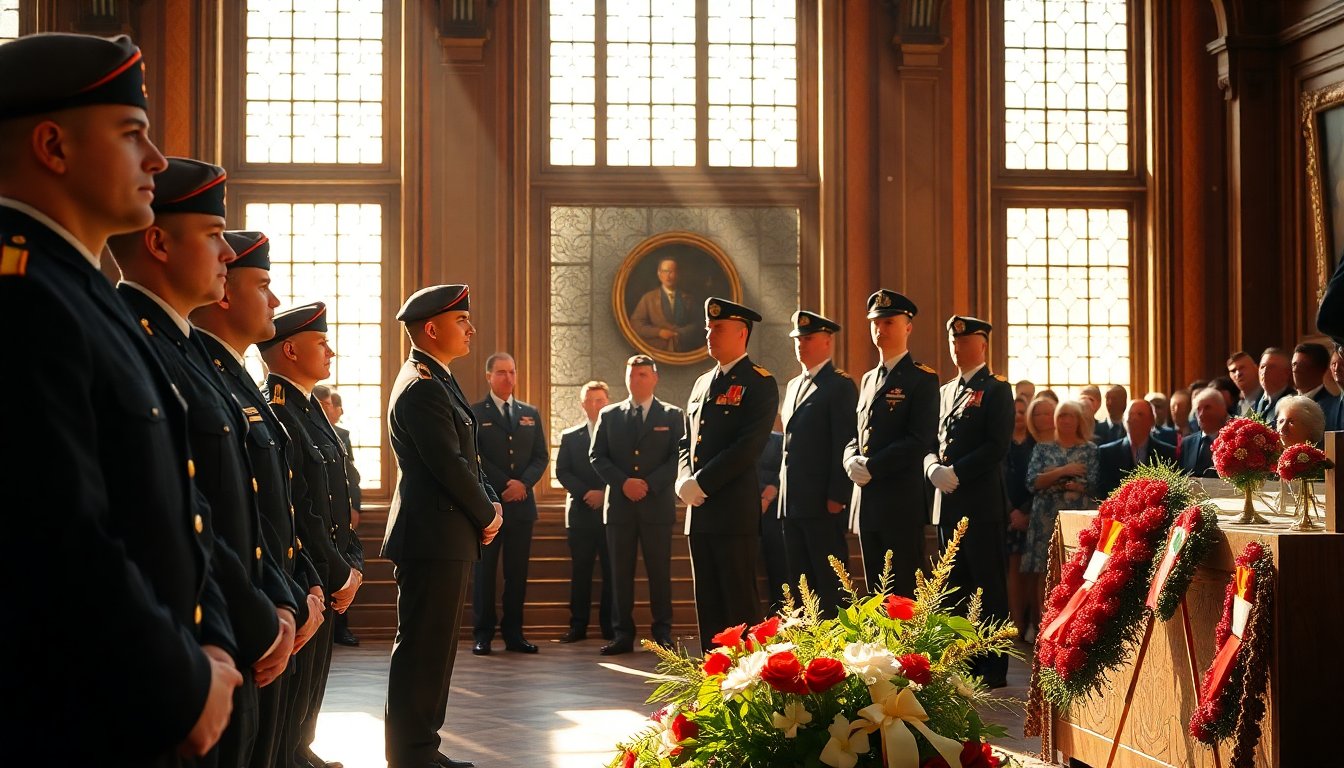 Eerbetoon aan de Heldhaftigen: Speciale Ceremonie ter Herdenking van Slachtoffers