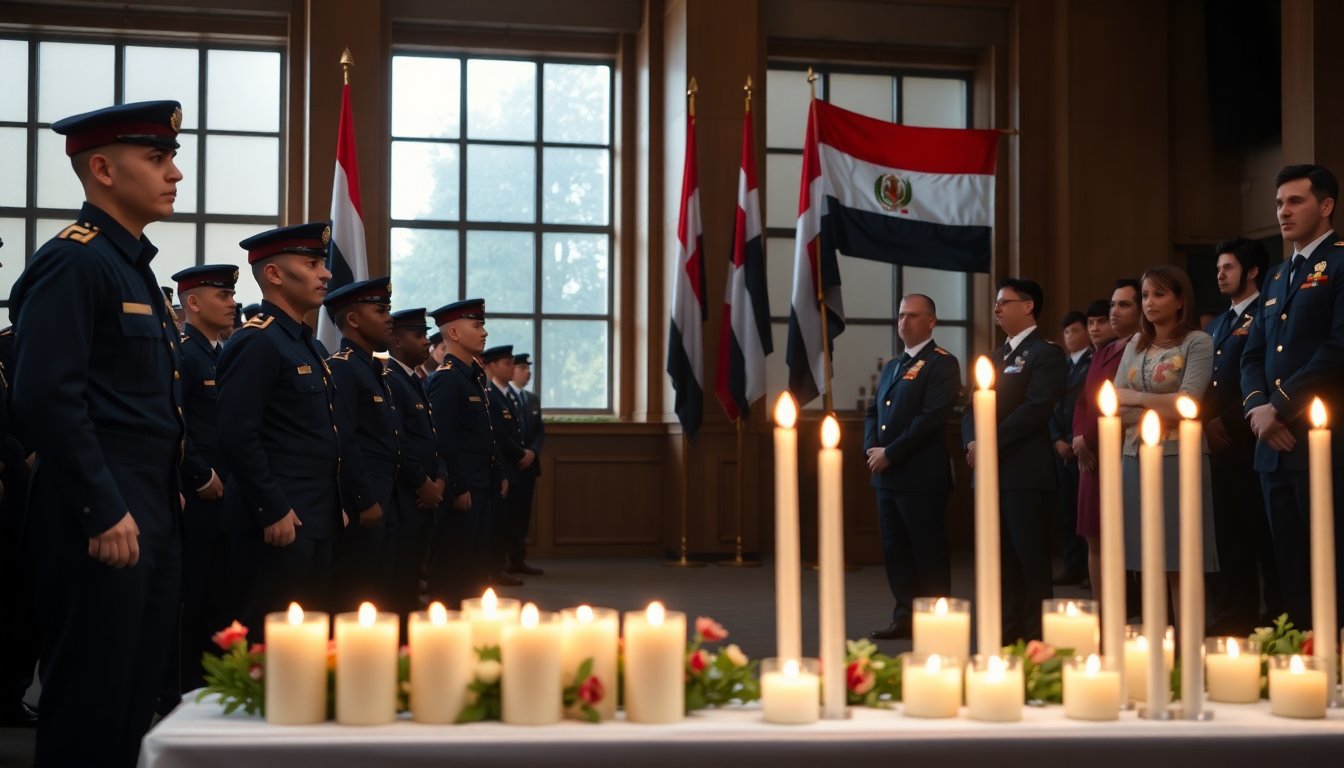Eerbetoon aan de slachtoffers van de 105e militaire klasse in Egypte: Herinnering en Respect