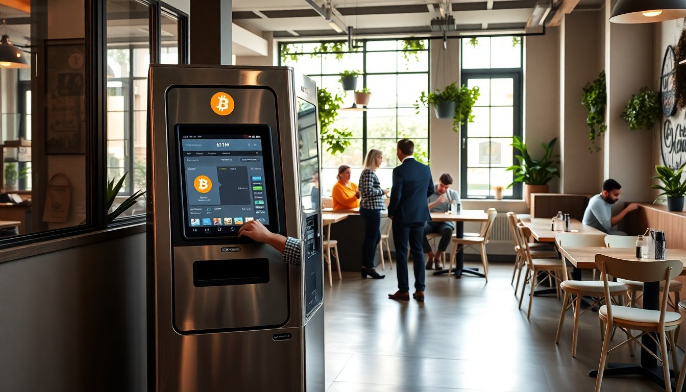 Eerste Bitcoin-automaat in Nederland: Ontdek de installatie bij Restaurant Eten bij Werelds