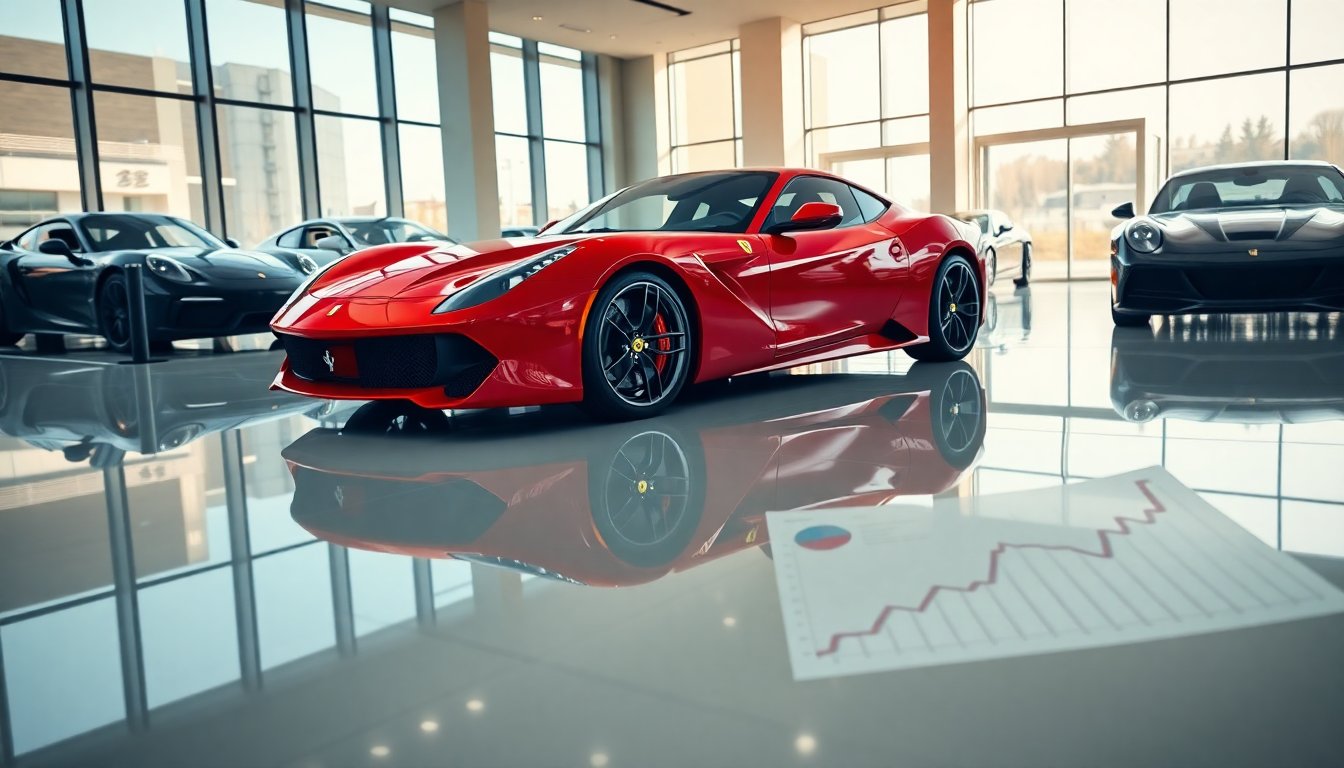 Ferrari ondervindt groei-uitdagingen te midden van marktdruk