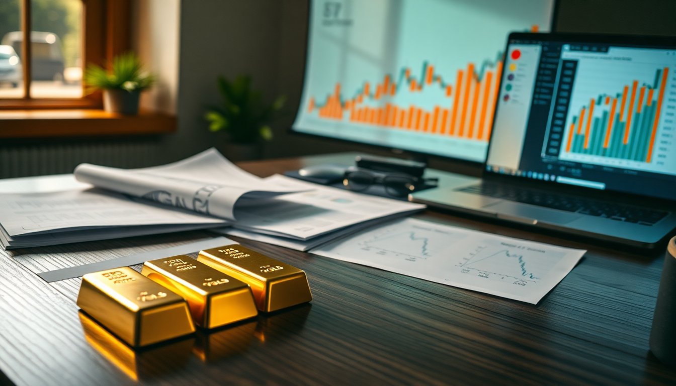 Goud en Aandelen: De Evoluerende Relatie en de Impact op Investeerders