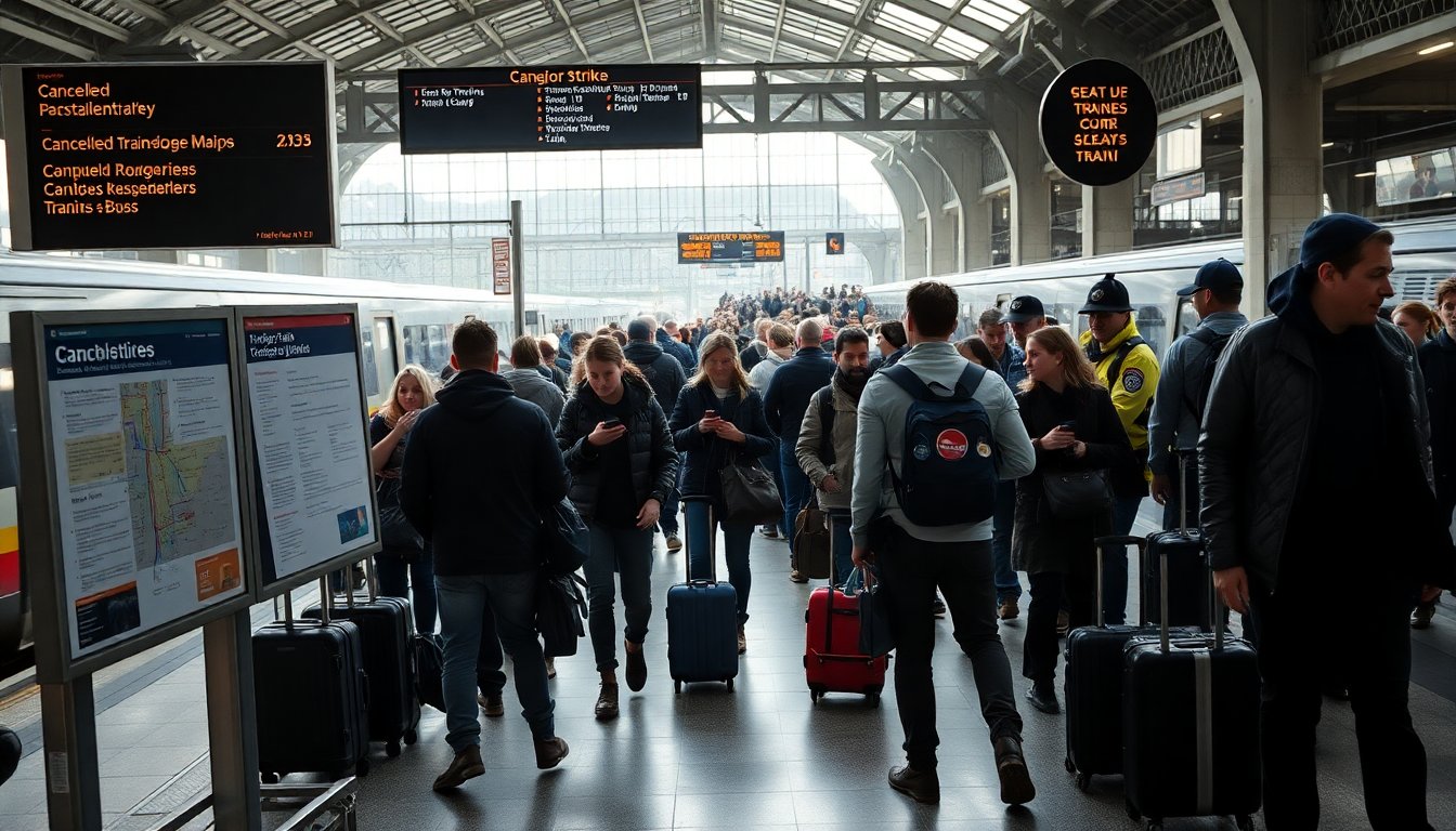 België Onderbroken: Grootschalige Staking Verstoort het Land
