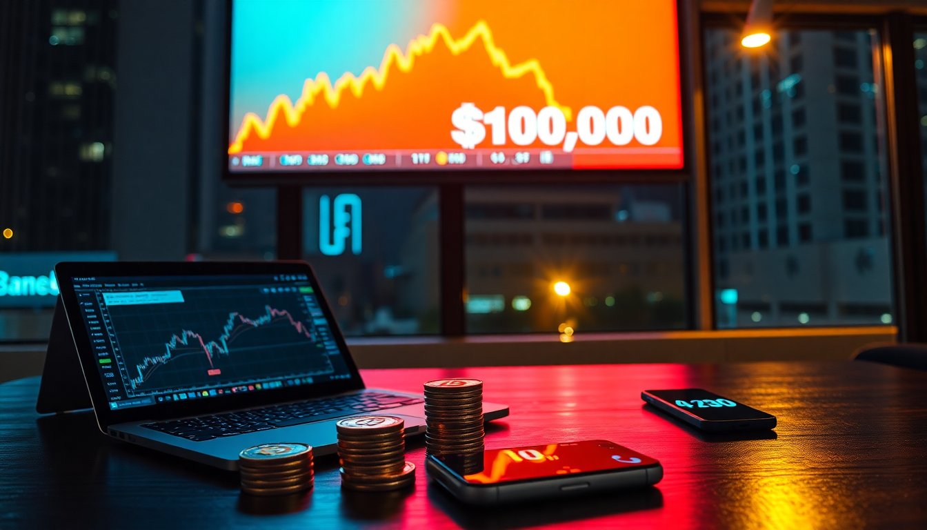 Bitcoin koers daalt onder de $100.000: wat betekent dit voor investeerders?