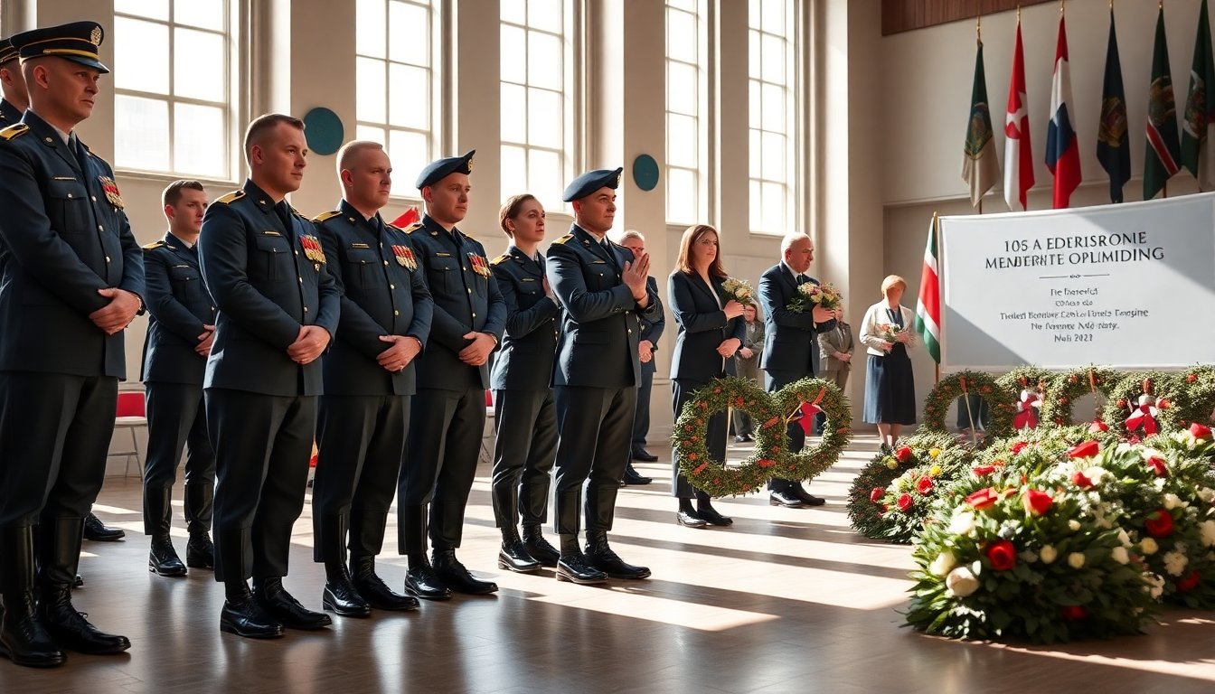 Eerbetoon aan de helden van de 105e Militaire Opleiding in Egypte: Een Blik op Hun Dapperheid en Opofferingen