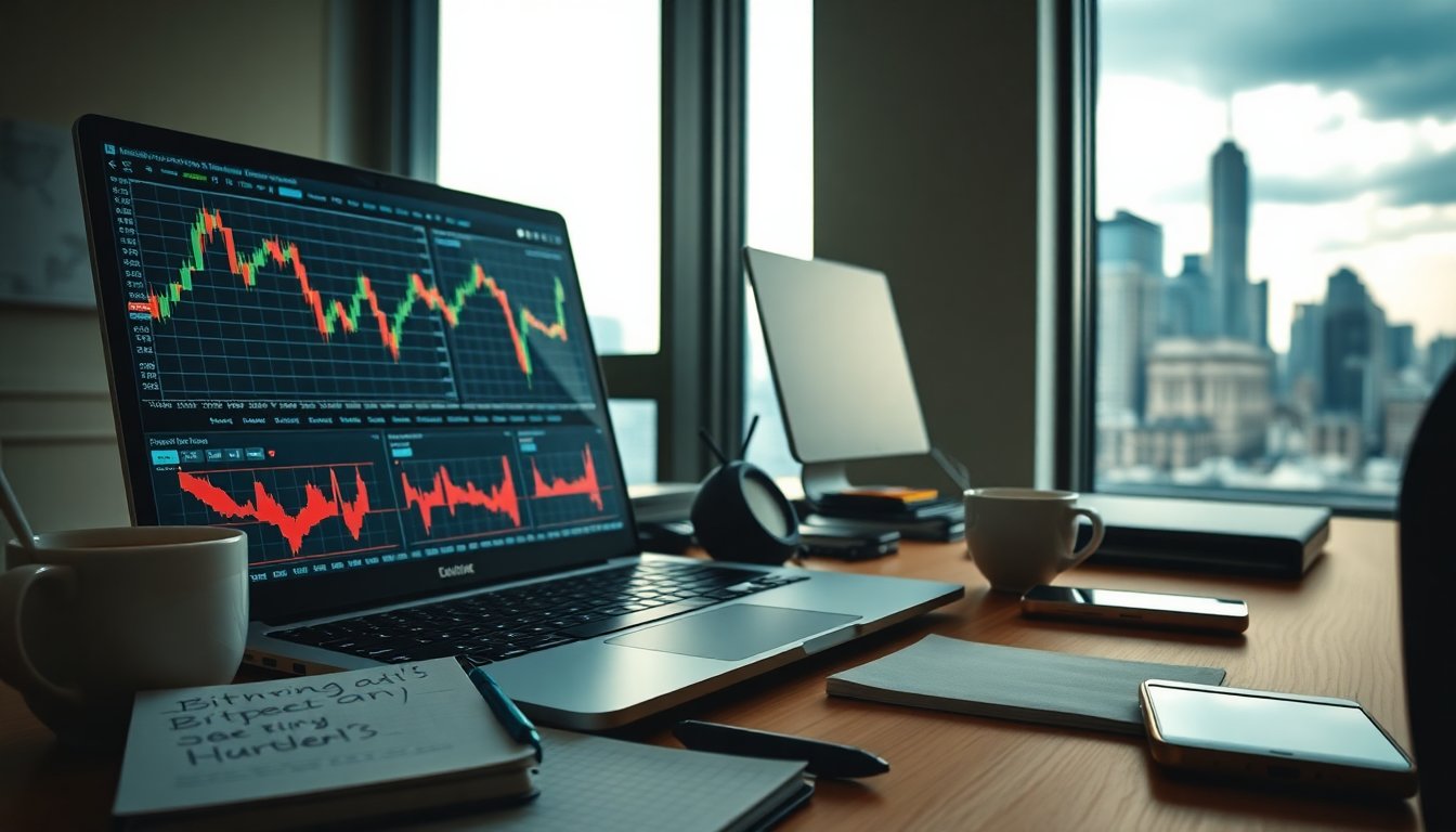 Bitcoin koers schommelt sterk: twijfels onder investeerders blijven aanhouden