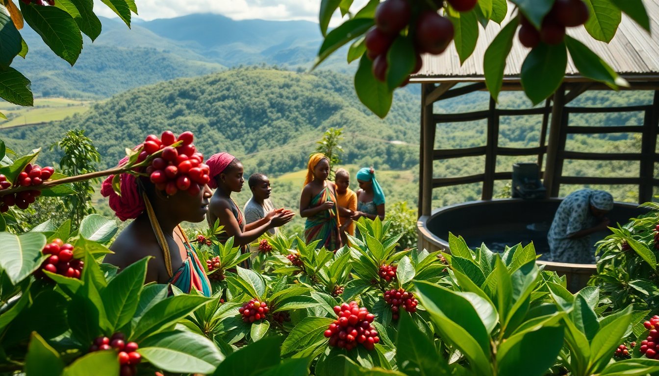 Ontdek Kiamutuira: De Fascinerende Koffiegeschiedenis van Kenia