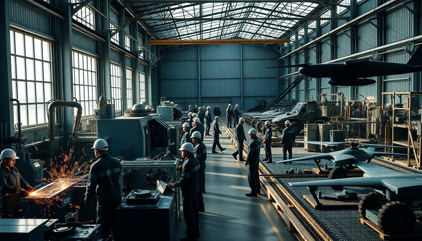 Amerikaanse defensiebudgetten stimuleren groei in de Europese wapenindustrie