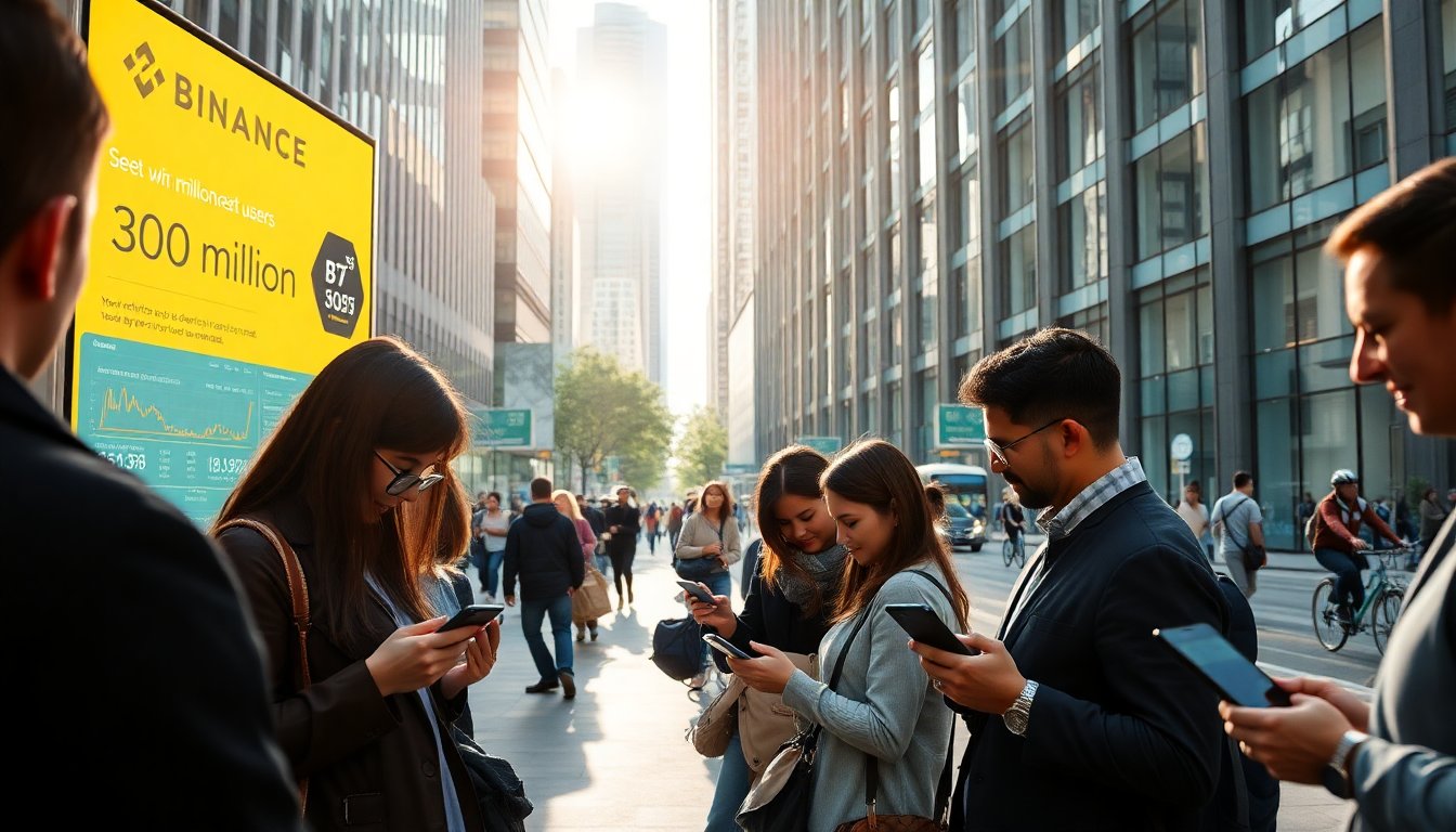 Binance: De Groei naar 300 Miljoen Gebruikers in de Digitale Wereld