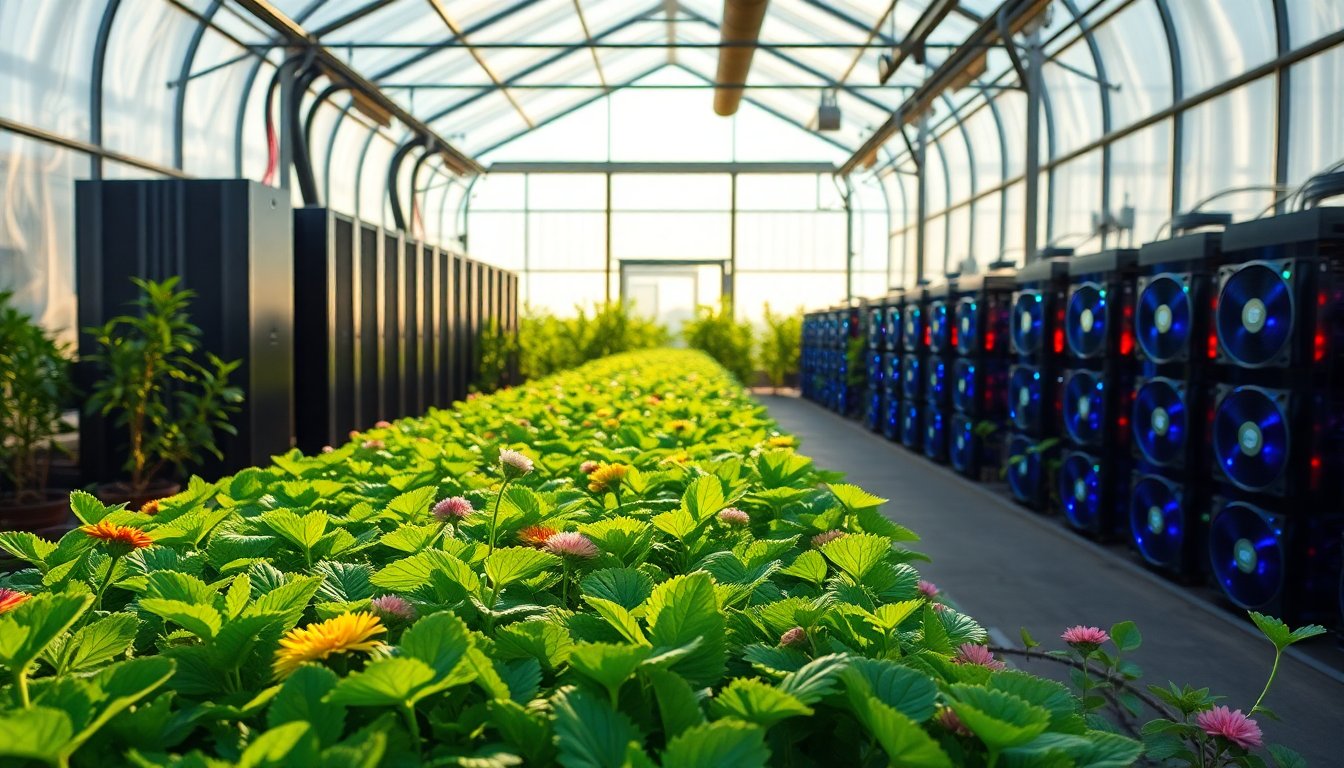Hoe Bitcoin-mining de energie-efficiëntie in de landbouw kan optimaliseren