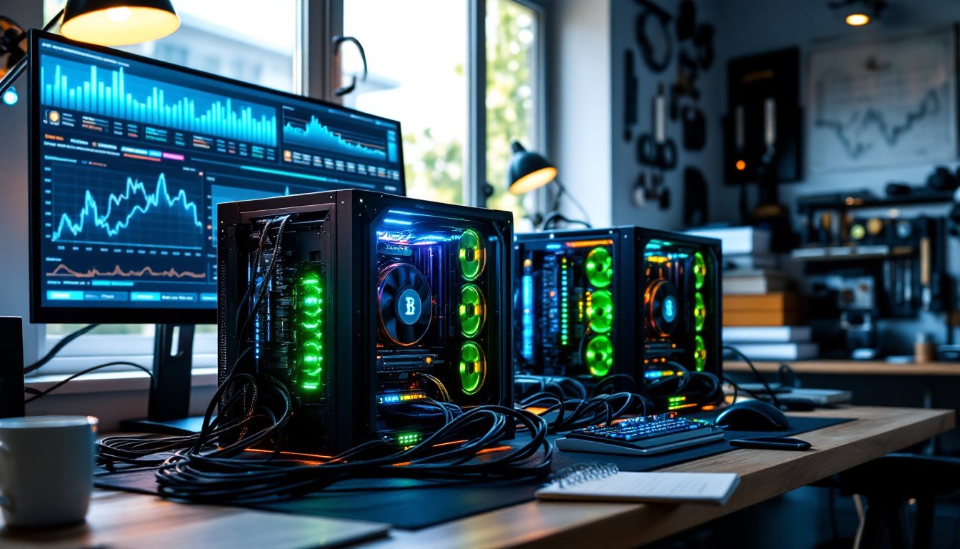 Maximaliseer je winst met Bitcoin mining: Twee miners verdienen samen $300.000!
