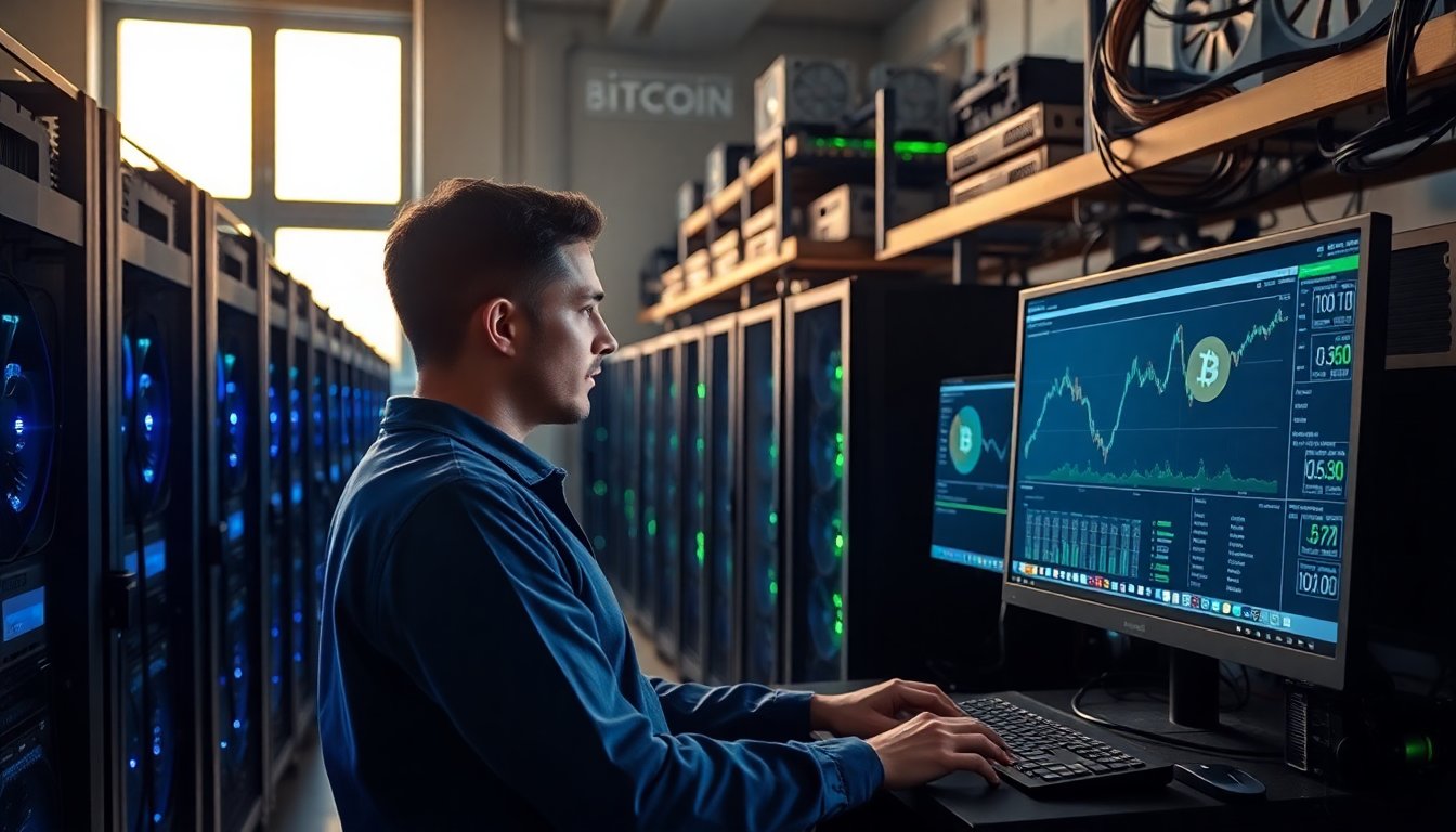 De invloed van de dalende bitcoinprijs op de mining-industrie