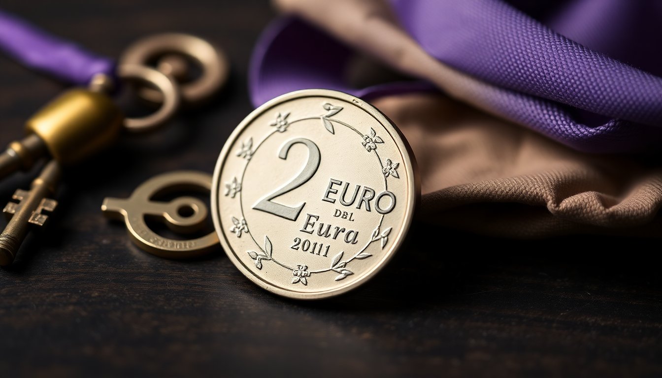 Speciale 2 euromunt ter ere van de honderdste internationale vrouwendag