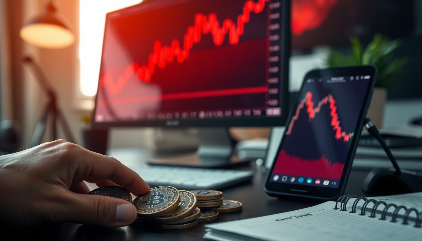 Geopolitieke spanningen zorgen voor koersdruk op bitcoin en altcoins