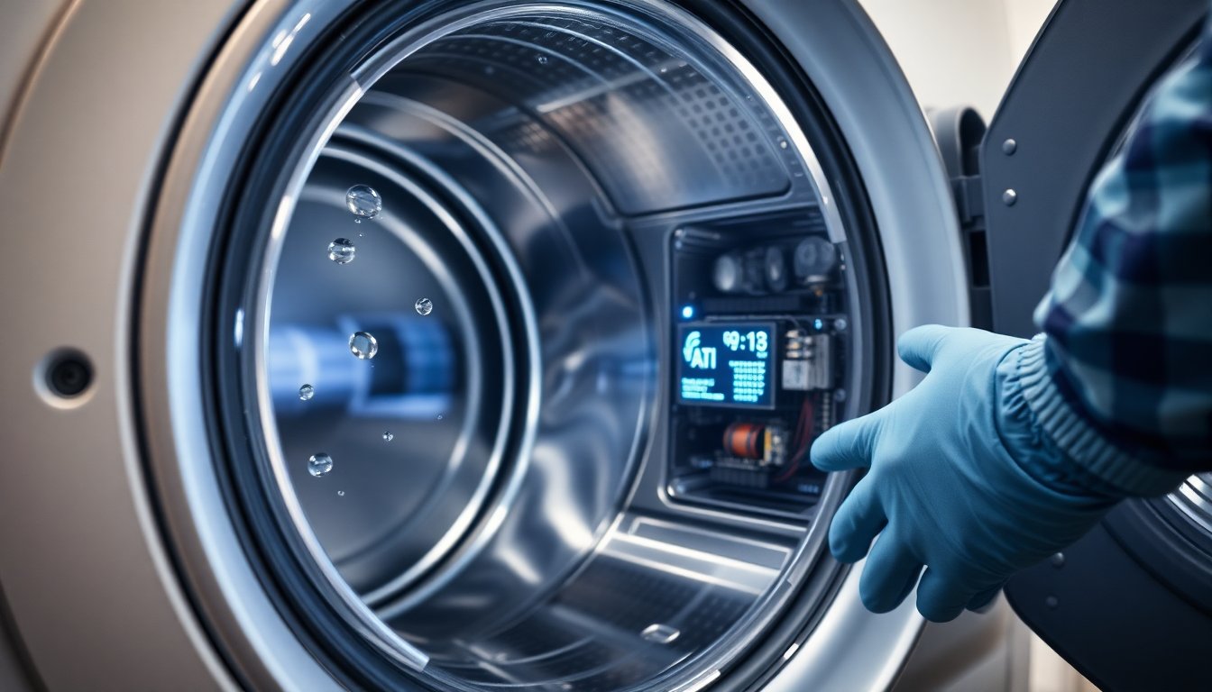 Slimme en energiezuinige wasmachines met EU‑productie en AI‑functies