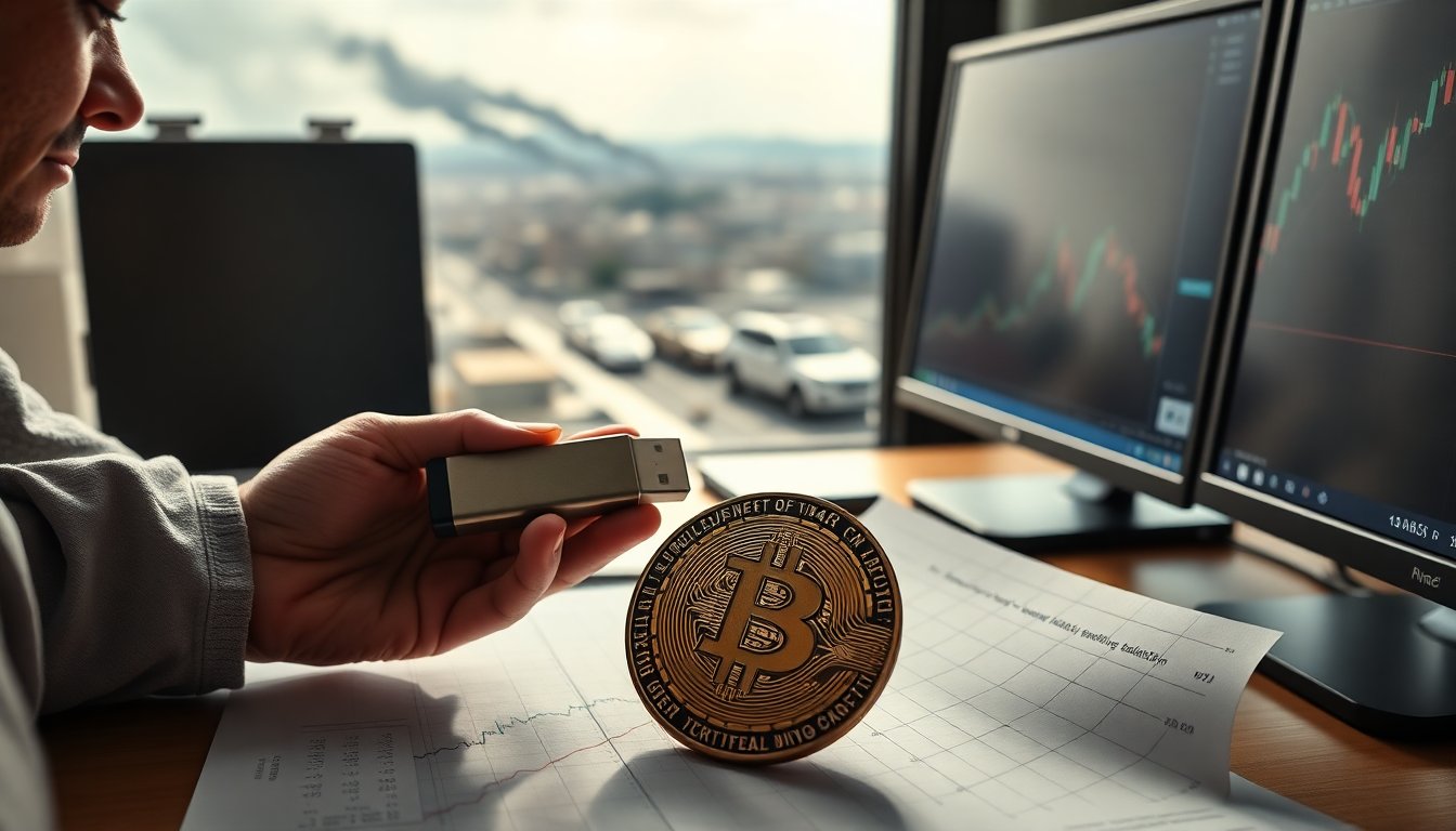 Wat grafieken leren over bitcoin en markten tijdens regionale conflicten