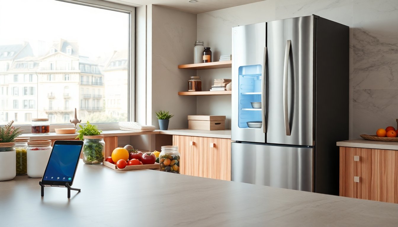 Ruime slimme koelkast met Twin Cooling en SmartThings-integratie