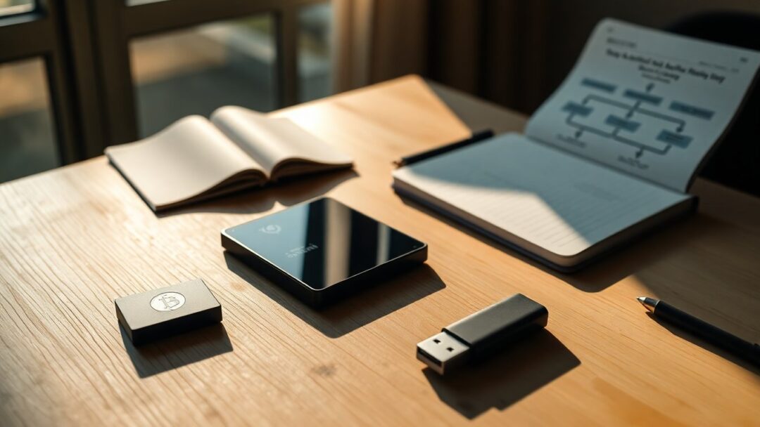 Leer hoe je je crypto veilig opslaat met hardware wallets en 2FA