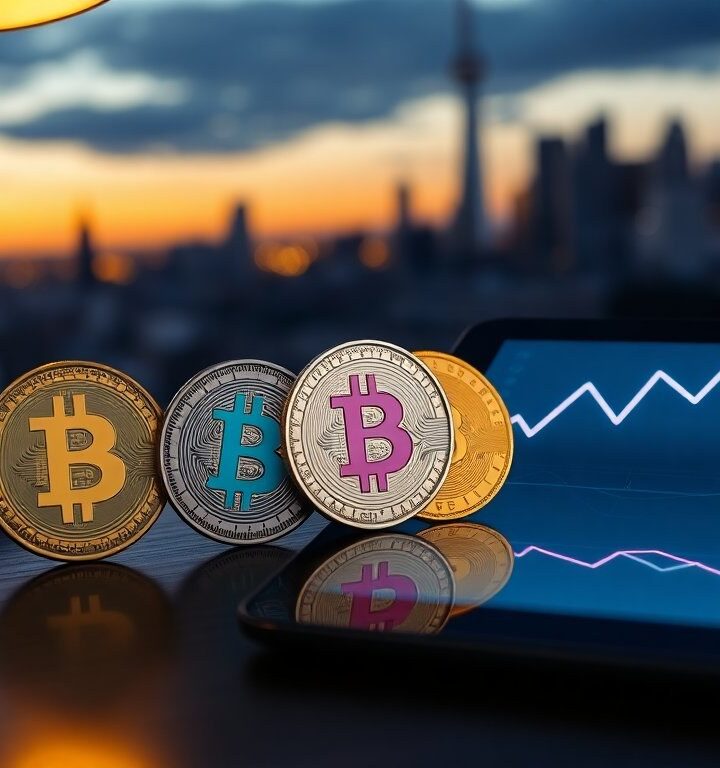 Cryptomarkt in beweging: Bitcoin, Ethereum en Solana stijgen