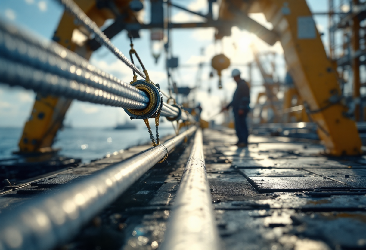 Zusammenarbeit zwischen Fincantieri und Sparkle für die Sicherheit von Seekabeln