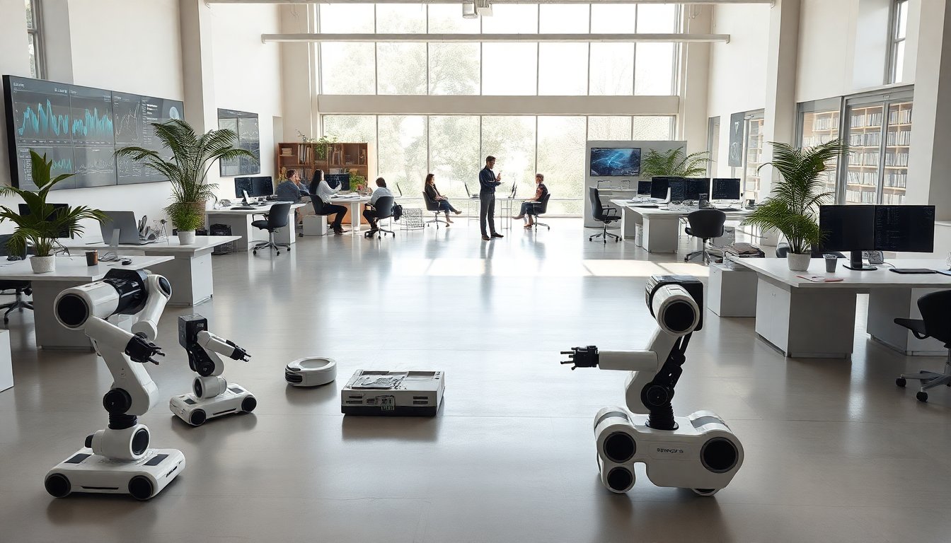 Die Zukunft des Arbeitens: Automatisierungstrends und ihre Auswirkungen