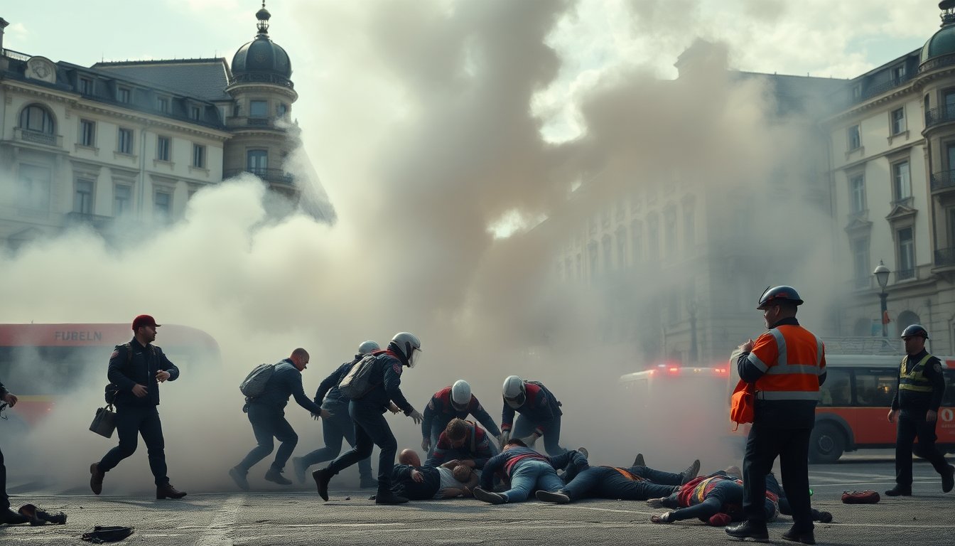 Explosion erschüttert Berlin: Erste Berichte und Reaktionen