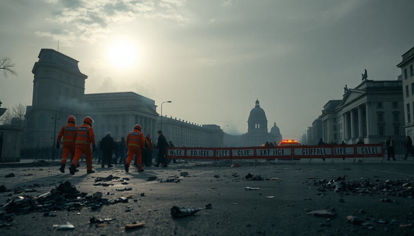 Explosion in Berlin: Verletzte und Chaos in der Innenstadt