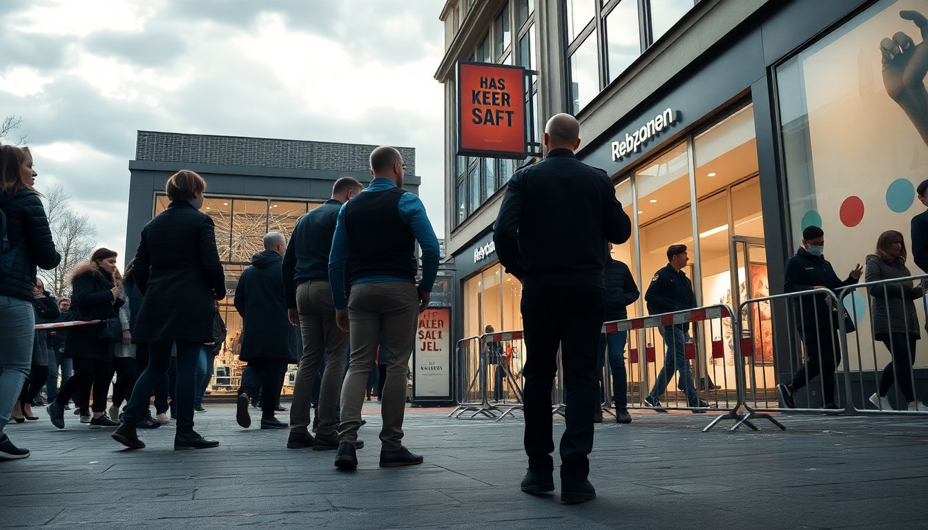 Schusswechsel in der Innenstadt: Zwei Verletzte bei bewaffnetem Überfall