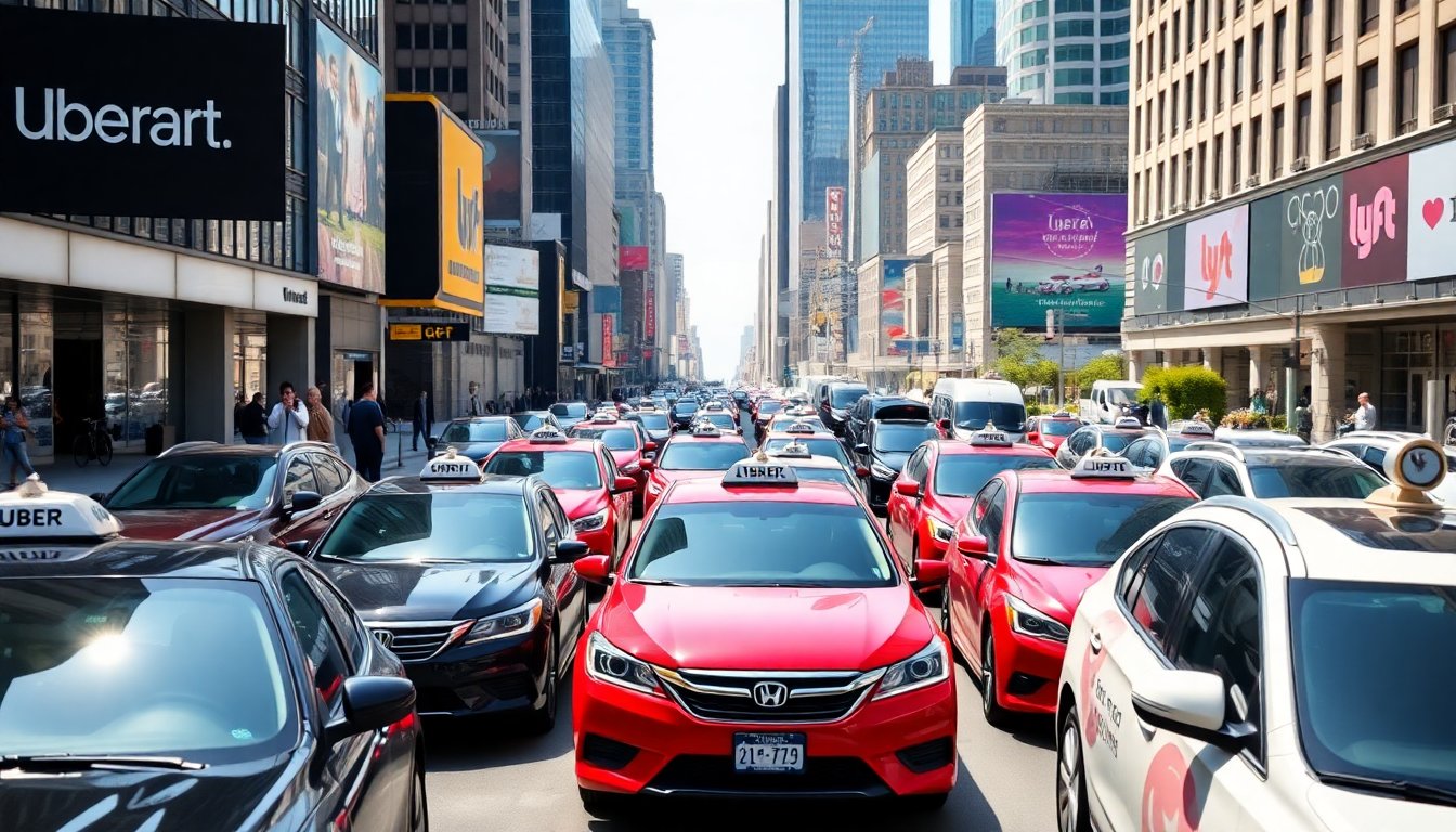 Uber vs. Lyft: Investitionsstrategien und Marktanalysen im direkten Vergleich