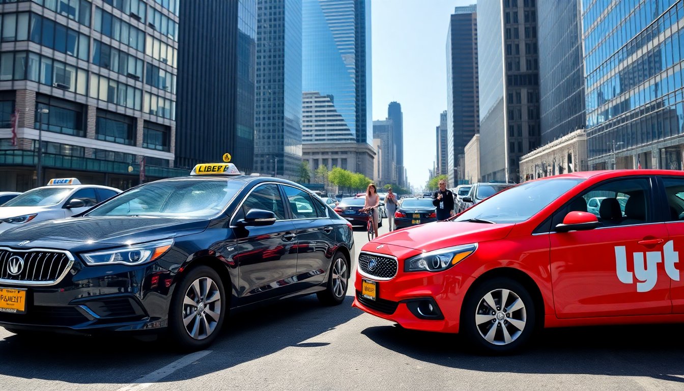 Uber vs. Lyft: Vergleich der Mobilitätsansätze und deren Auswirkungen auf die Branche