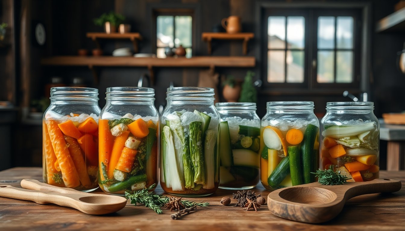 Entdecken Sie die Welt des Fermentierens und ihre Aromen
