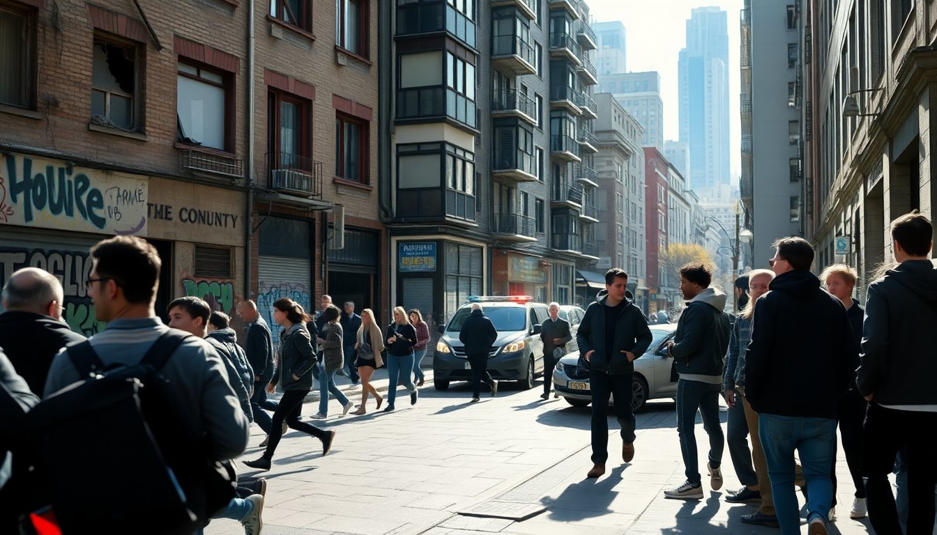Städtische kriminalität im fokus: ursachen und lösungen für eine sichere stadt