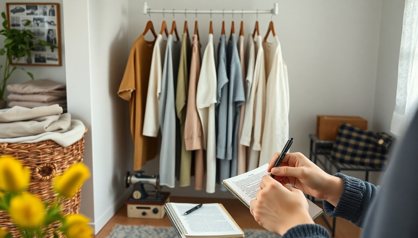 Nachhaltige capsule wardrobe fürs Frühjahr: praktische steps für weniger und besser