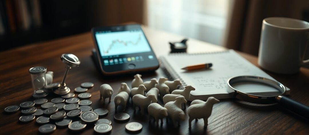 Herdentrieb, FOMO und Verlustaversion im Kryptohandel erkennen