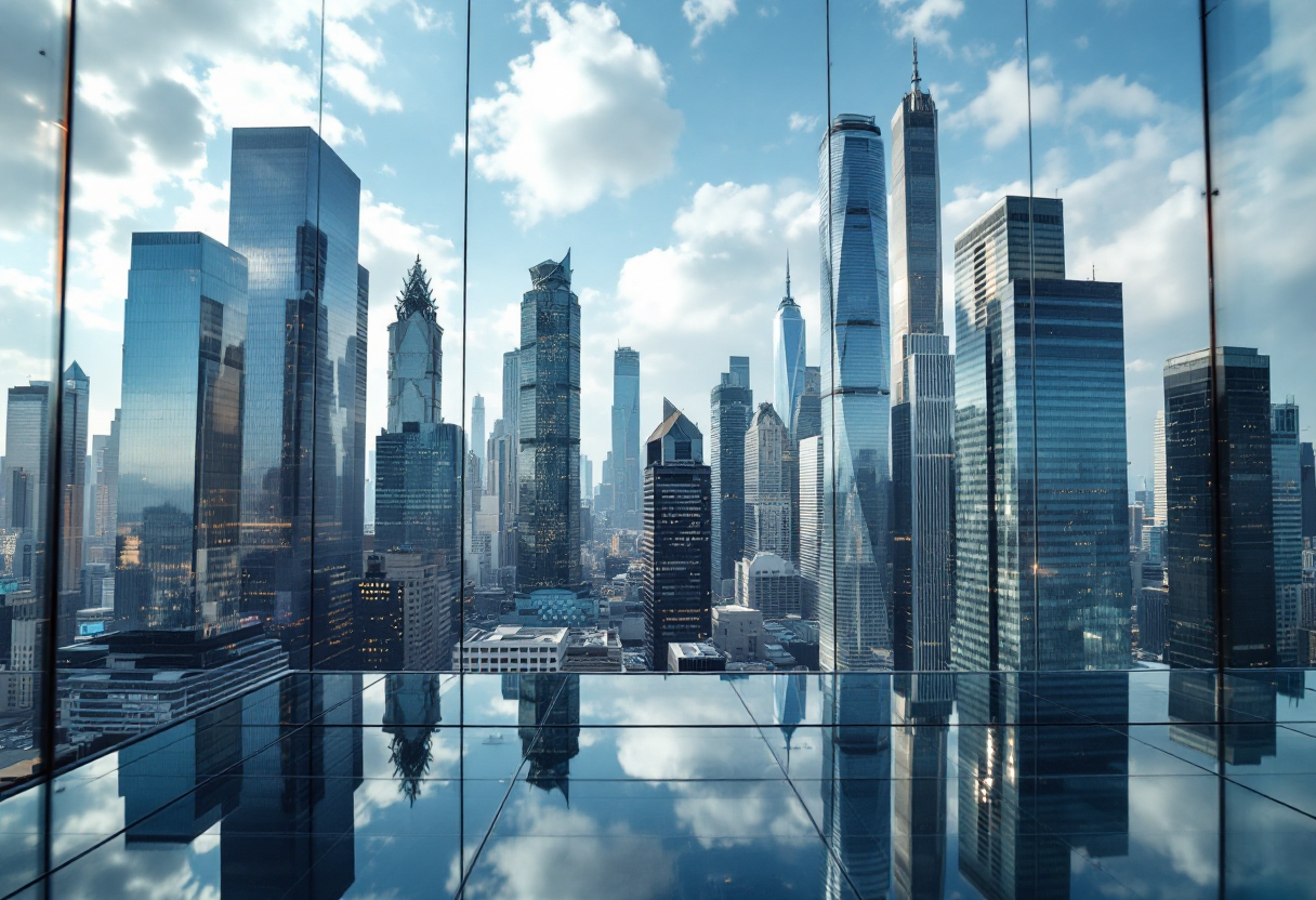 Grafico che illustra le prospettive di investimento 2025