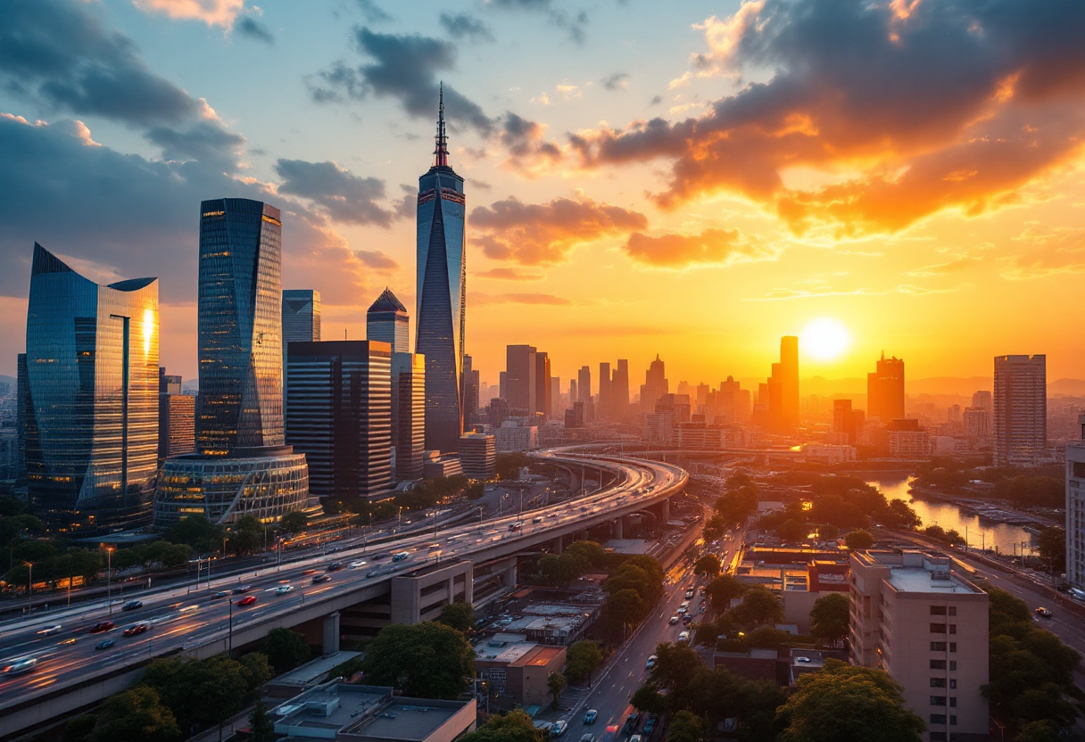 Grafico che mostra il rallentamento dell'economia USA nel 2024