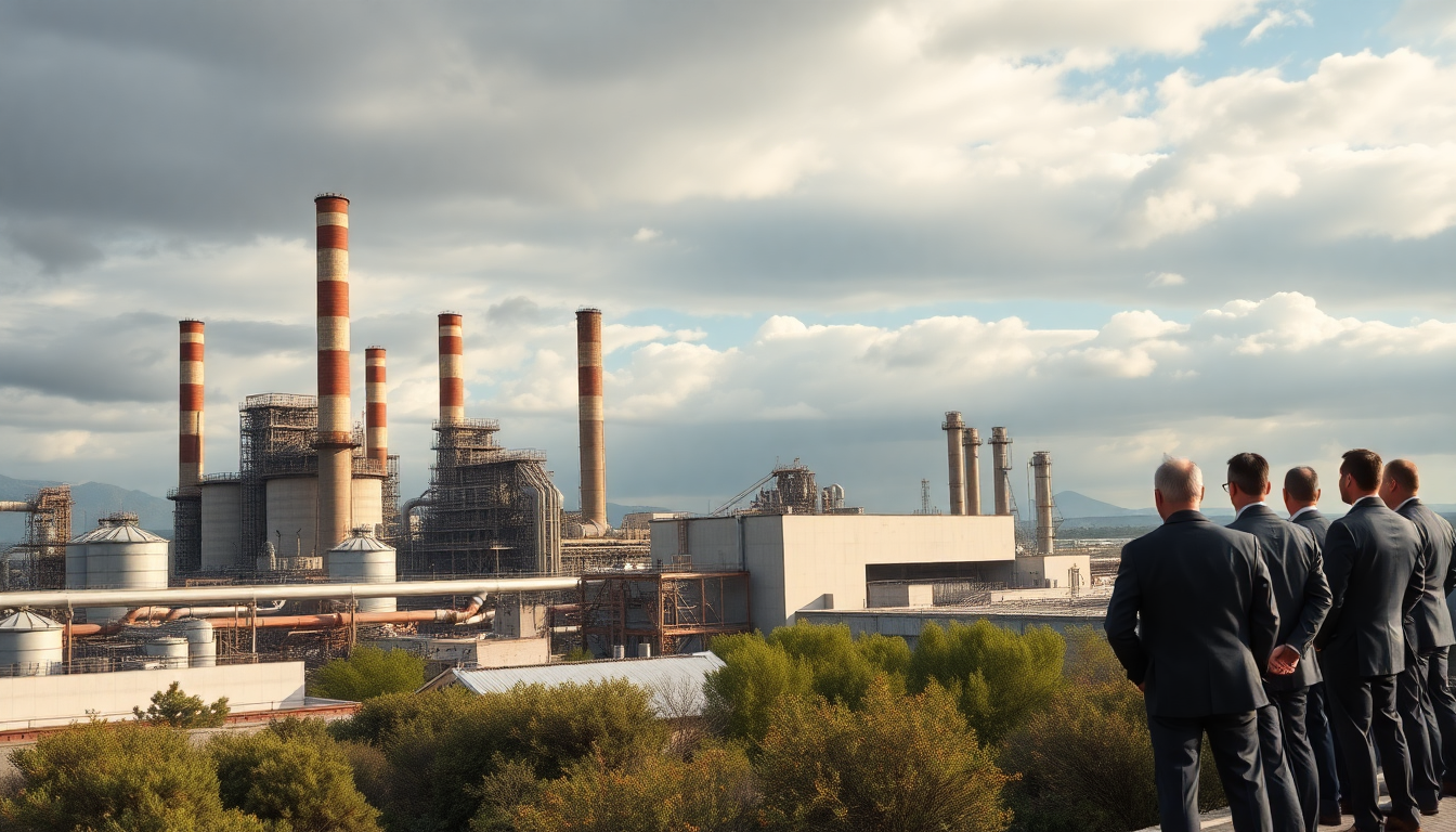 Nuova intesa sulla decarbonizzazione degli impianti ex Ilva