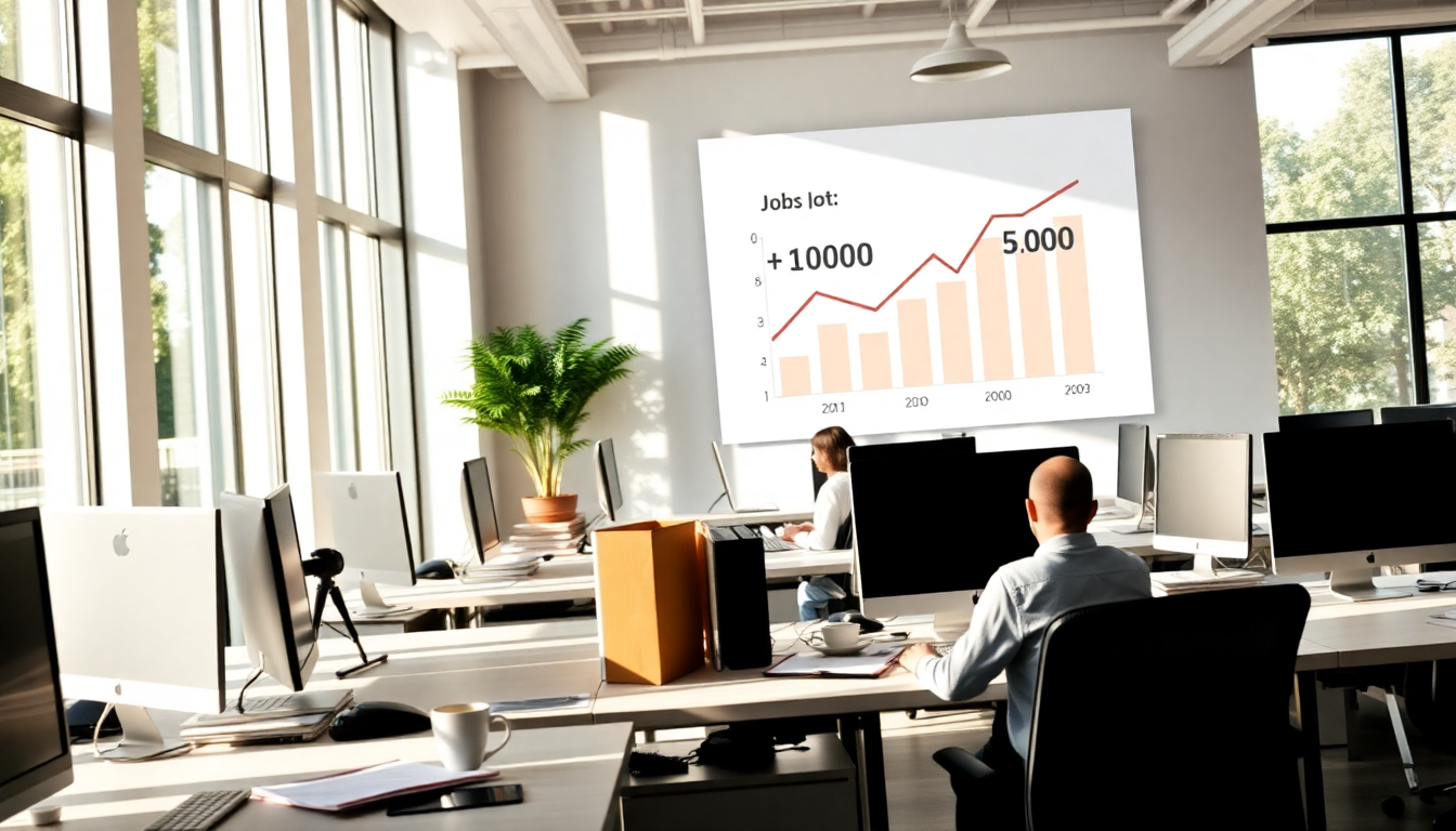 Rappresentazione della situazione del mercato del lavoro a luglio